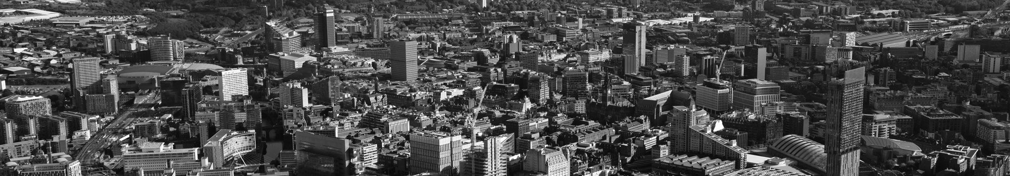 Commercial buildings in UK city centre