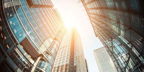 Skyscrapers in UK city